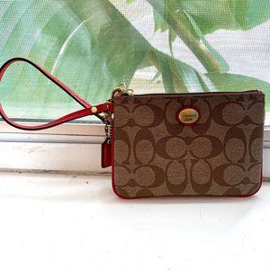 Coach wristlet